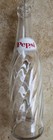 Pepsi Cola Swirl Glass Bottle 12 Fl Oz Vintage Soda Pop Empty