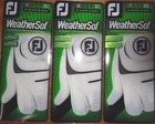 Three  3  New Footjoy Weathersof Golf Gloves  Mens Or Womens  Left Or Right