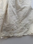 Battenburg Lace Bedskirt dust Ruffle White Cotton Cottage Full