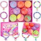 Large Bath Bombs For Kids With Toys Inside  8-pack Gift Set For Girls With Br   