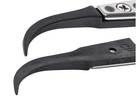 Ideal-tek 7cpr sa 1 - Plastic Replaceable Tip Tweezers  Carbon Peek  Curved Tip 