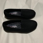 Sketchers Womens Relaxed Fit Slip On Memory Foam Size 7 Black