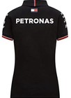 Mercedes Amg Petronas Formula 1 Team Black Polo Shirt With Red Accents Size M