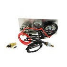 Quickcar 61-7012 Extreme White Face Gauge Panel Fuel   Oil Pressure Water Temp