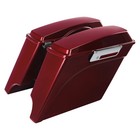 Abs 5  Stretched Saddlebag Fit For Harley Touring 1993-2013