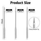 30 Pcs Universal Sewing Machine Needles  110 18  100 16  90 14 Heavy Duty Sew   