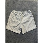 Aerie Women   s Xl Blue   White Pinstripe Pull-on Shorts High Rise
