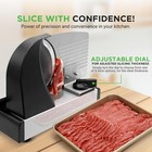 Electric Meat Slicer   200w Automatic Meat deli   Bread Slicer   Adjustable Dial