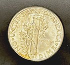 1944-d 10c Mercury Dime Bu - 25384