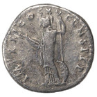 Domitian 81-96 Ad Ar Silver Denarius Ancient Coin Roman Empire Ric 149