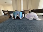  new oakley 2025 Flow Scape L    -prizm Snow Sapphire Iridium Lenses  White Strap
