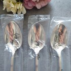 Christofle Marly Silverplate Flatware Coffee Spoon 6pcs Brand New