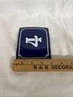 Vintage Style Blue Enamel Porcelain French House Number Door Steel Metal Sign 4