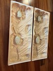 Two Marx-like Vacuum Formed Playset Landscapes - Military Diorama