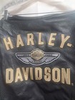 Vintage 2003 Harley Davidson Black Leather 100th Anniversary Jacket Size  Large