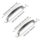 Traditional Kitchen Cabinet Pulls Handles Brushed Nickel Classic Drawer Hardware