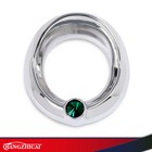 Fit For Older Freightliner Century Green Visor 2 3 8  Gauge Cover Green Usa