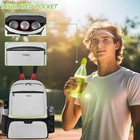 Tennis Bag Tennis Backpack 2 Racket Insulated Pocket Ventilated Shoe Compartment