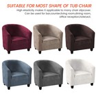 Club Chair Cover Stretch Armchair Slipcover Bar Living Room Tub Protector Cover