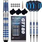 Professional 18g Soft Tip Darts Set - 90  Tungsten  Extra Flights Included