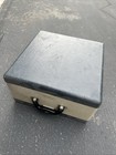 Underwood Leader Teal Vintage Portable Typewriter With Case Highly Collectable