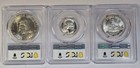 1976 S Silver Set Pcgs Graded Ms 68 Complete Uncirculated 3 Coin Set  1  50c 25c
