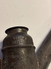 Tin Coal Miners Oil Lamp Dunlap s Pittsburgh Mining Hat Teapot Lantern Light