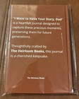 I Want To Have Your Story Dad Memoir Book