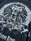 The Lion King The Broadway Musical Disney Presents Graphic T Shirt Size Small