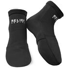 8pcs Relief Genius Cold Therapy Socks With Reusable Gel Ice Packs Blue   Black