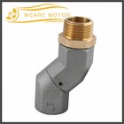 New For Fuel Transfer Pump Nozzle 1 Inch Fuel Hose Swivel 360 Rotating Connector