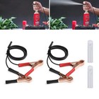 2sets Fuel Injector Tester Cleaner Adapter Diy Motorcycle Car Cleaning Tools Kit