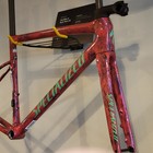 2024 Specialized Tarmac Sl8 Carbon Frameset 54cm Vivid Pink W stem New Display
