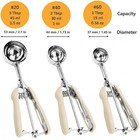 Cookie Scoop Set  3pcs Ice Cream Scoop  Cookie Scoops For Baking Set Of 3