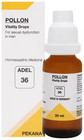 Adel 36 Drops Pollon 20ml  pack Of 3  Homeopathic Sexuall Wellness Drop