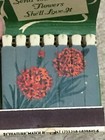 Vntg Feature Matchbook Adv Hills  Carnations Indy In  21 Matches  2 Red Flowers