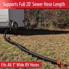 Beech Lane 20 Foot Rv Sewer Hose Support  Patented Nesting Design For 20 Ft 