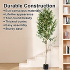 Faux Realistic Olive Trees Artificial Olive Tree With Branche   Fruit Home Decor