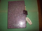 Victoria s Secret Glitter Hard Cover Notebook Journal W Magnet Closure