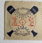 1939 Baseball Centennial 855 - 76b Parson Fdc Service Blue orange Red Scarce Fdc