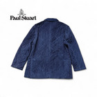 Paul Stuart Vintage Navy Corduroy Quilted Field Jacket Hunting Workwear Coat