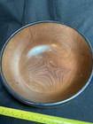 Cherry Wood Hand Turned Bowl  8 Inch Signed By Artist Beautiful  