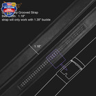 Ratchet Belt Replacement Strap 1 1 8   Leather Belt Strap For 35mm Slide Click B