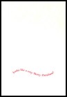 Greeting Card - Chipmunk - Christmas 0590