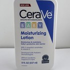 Cerave Baby Moisturizing Lotion  8 Fl Oz Each  2 Pack - Brand New 