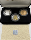 Michael Jordan - Highland Mint Proof  999 Silver Set - 3 Coins Total   28 Of 500