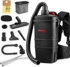 5430299 Backpack Vacuum Commercial  1 5 Gallon 4 5 Php Ergonomic Canister Vac   