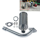 Exhaust Pipe Header   Muffler For Predator 196cc 212cc Honda Gx160 Gx200 Go Kart