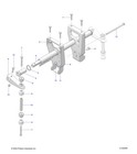 Polaris Stabilizer Support Weld  For Atv Models  Genuine Oem - 1544022-067