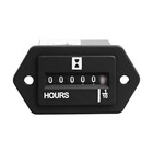Dc10-80v 6 Digit Display Car Mechanical Hour Meter - Dc10-80v